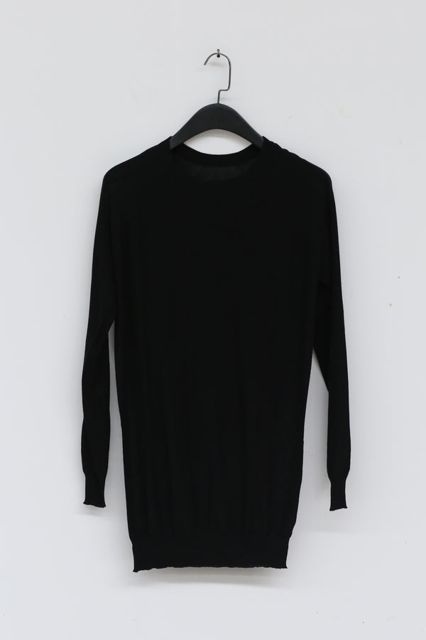 BORIS BIDJAN SABERI Long Sleeve T-Shirt Black KNLS3 FFM30001